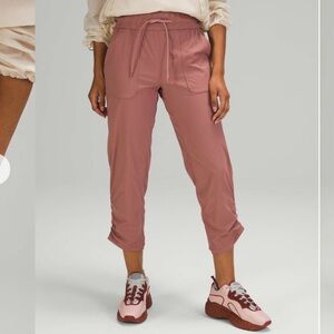 Lululemon Beyond the Studio Crop Spiced Chai